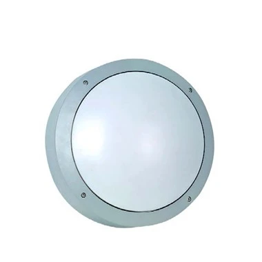 Rund skottvägglampa